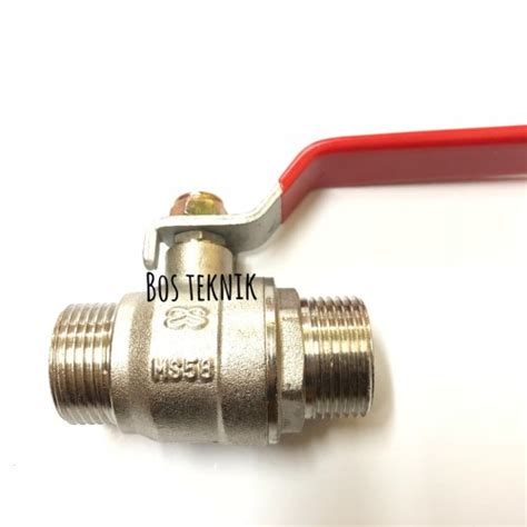 Jual Ball Valve Drat Luar Inch Jakarta Barat Bos Teknik Tokopedia