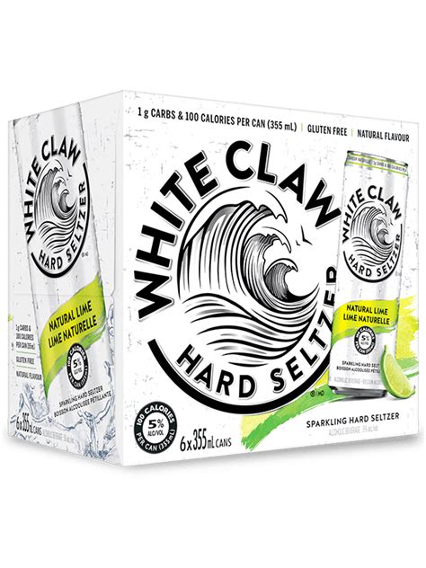 White Claw Natural Lime Pack Available At South Park Liquor