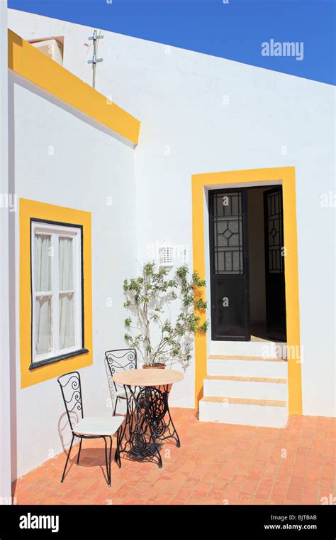 Traditional Portuguese House In Algarve Region Stock Photo Alamy