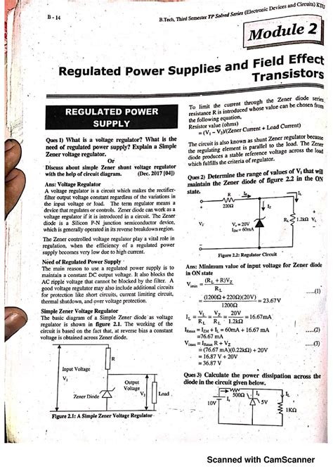 M Edc Ktuassist Tp Solved Electronic Device And Circuits Studocu