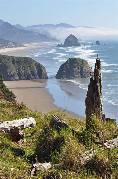 Haystack Rock At Oregon's Ecola State Park Photograph by Bruce Gourley