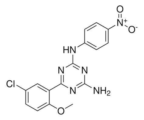 Chloro Methoxy Phenyl N Nitro Phenyl Triazine