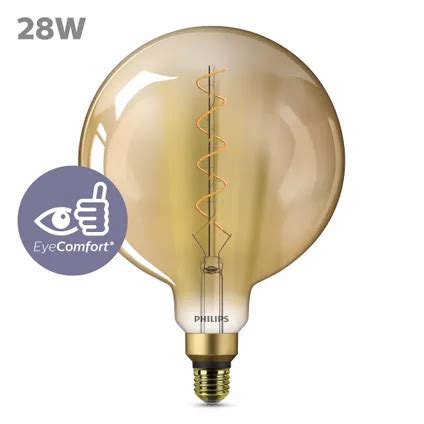 Philips Ledlamp Giant Amber E27 4 5W