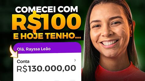 COMECEI A INVESTIR R 100 E HOJE TENHO R 130 MIL YouTube