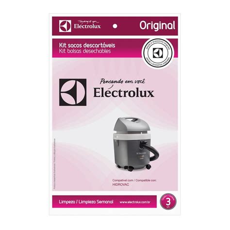 Kit Saco Descartavel Hidrovac Original Electrolux