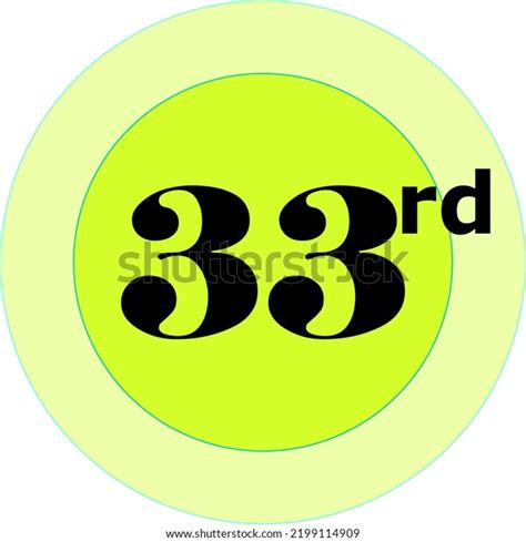 Ordinal Numbers Counting Vector Art Illustration Stock Vector Royalty