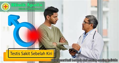 Testis Sakit Sebelah Kiri Apa Bisa Diobati Klinik Apollo Jakarta