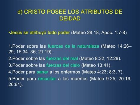 La Deidad De Cristo