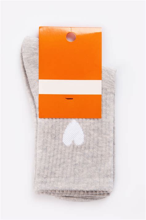 Женские носки Гамма 6582927 серый купить оптом в HappyWear.ru