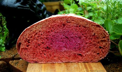 Home Cooking With Sonya Beet Bread