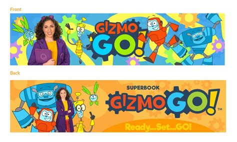 GizmoGO Bookmarks Superbook Academy