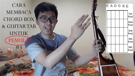 Cara Main Gitar Untuk Pemula 3 Cara Membaca Tab Gitar And Chord Box Youtube