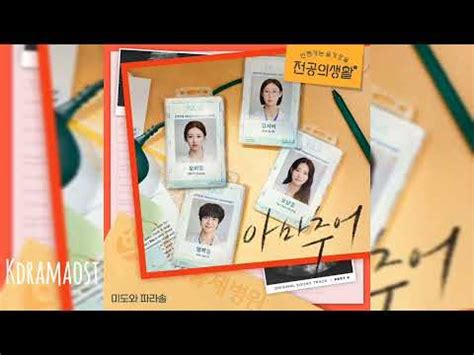 미도와 파라솔 Mido and Falasol 아마추어 Amateur 언젠가는 슬기로울 전공의생활 Resident Playbook OST Part 4