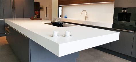 Acrylic Polished Corian Dupont Countertop Thickness 12mm Size 12