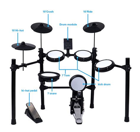 Supply Moinng Drum All Mesh Heads Electronic Drum Kit Wholesale Factory ...