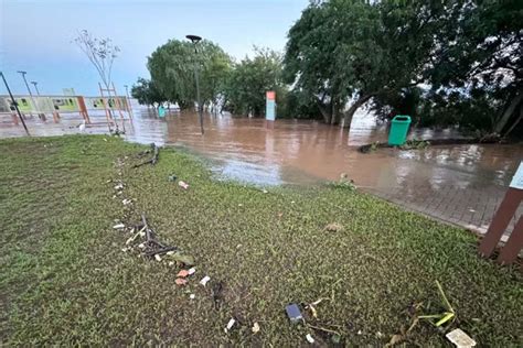 Nível do Guaíba fica abaixo de 5 metros pela 1ª vez desde sábado Porto