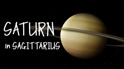 Saturn In Sagittarius Traits The 12 Houses Famous People And More