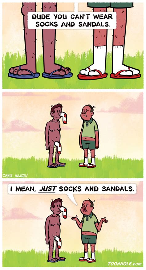 Socks And Sandals – Toonhole