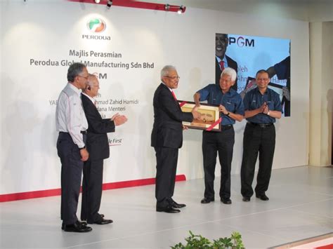 Perodua Global Manufacturing Sdn Bhd Official Opening Autoworld My