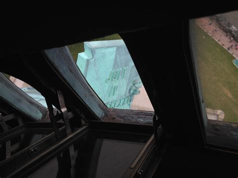 View from inside the Statue of Liberty. : r/AlternateAngles