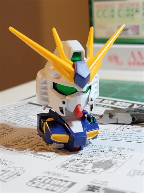 Work In Progress SD RX 93ff Nu Gundam Part 1 ERLANGSHEN S GUNPLA BLOG