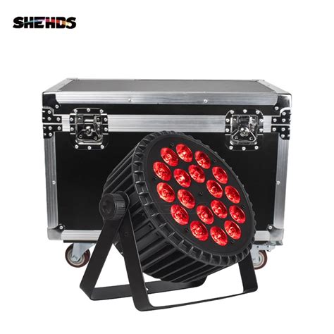 Shehds Aluminum Alloy Led Flat Par X W X W Lights Rgbw Led