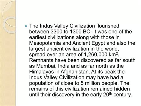 Indus Valley Pptx