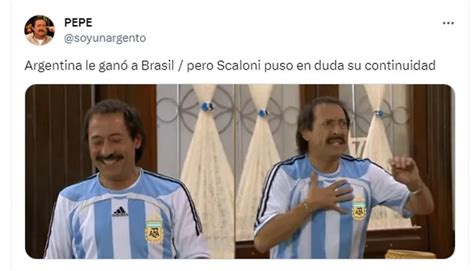 Los Mejores Memes De La Inesperada Declaraci N De Lionel Scaloni Sobre