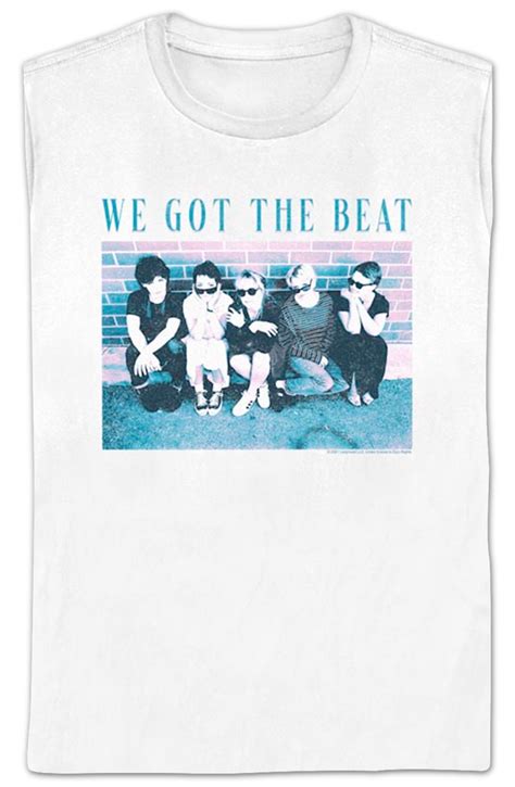 Womens We Got The Beat Group Photo Go-Go's Shirt