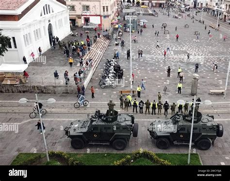 Cuenca Control Militar Policial Cuenca Ecuador De Enero De En