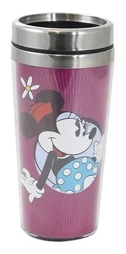 Vaso térmico con el personaje de Minnie Mickey Mouse de Walt Disney