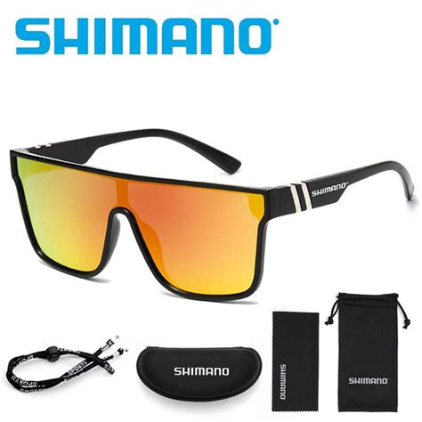 SHIMANO Изысканные легкие солнцезащитные поляризованные солнцезащитные ...