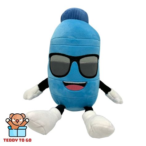 Energy Drink Plush Blue 27 Cm Teddy To Go