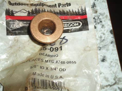 4 PK Oregon 45 091 Bushing Metal Bronze 5 X 3 MTD Cub Troy Bilt 545549