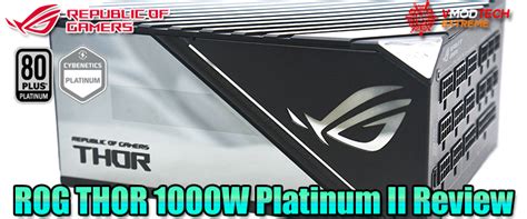 ROG THOR 1000W Platinum II Review ,ROG THOR 1000W Platinum II Review เ ...