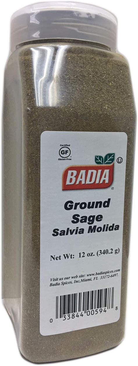 Amazon Badia Sage Ground Ounce Pack Of Sage Leaf Spices