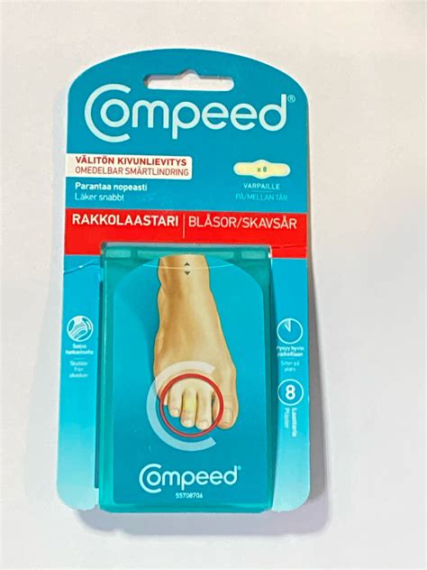 Compeed пластырь от сухих мозолей между пальцами ног 8 штук - купить с ...