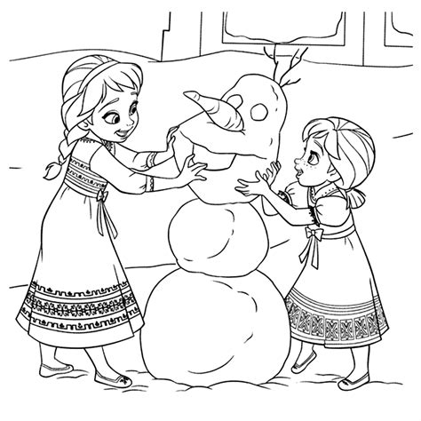 Frozen Colorir Imagens Png