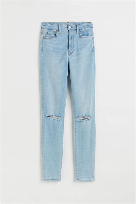 Заказать Джинсы с высокой талией Высокие джинсы скинни True To You H&M ...
