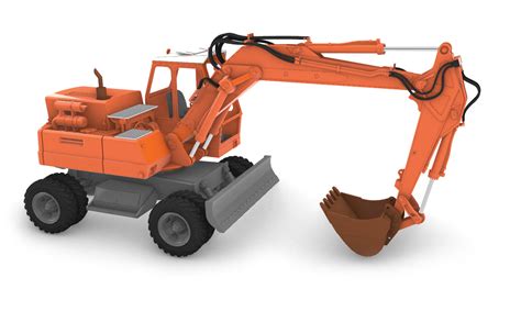 Artitec 387 633 Atlas 1302 Bagger Orange Menzels Lokschuppen Onlineshop