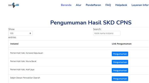 Segera Cek Hasil SKD CPNS Tahap II Yang Sudah Diumumkan Bisa Dengan 2