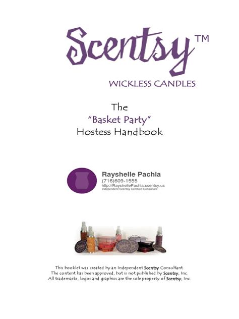 Scentsy Hostess Handbook