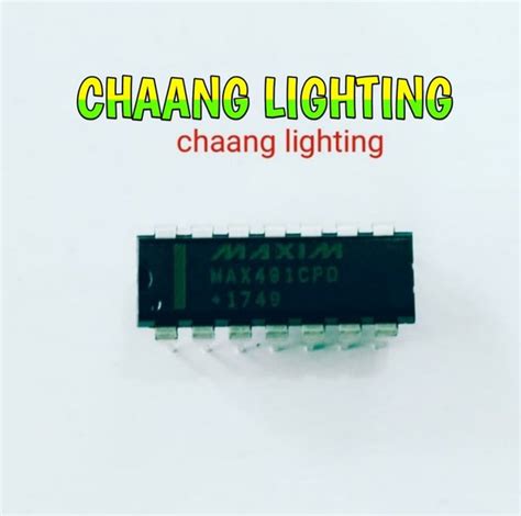 Jual IC MAX491 CPD Original Di Lapak Chaang Lighting Bukalapak