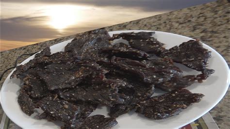 Solar Cooking 8 Home Made Beef Jerky With Solar Oven Youtube