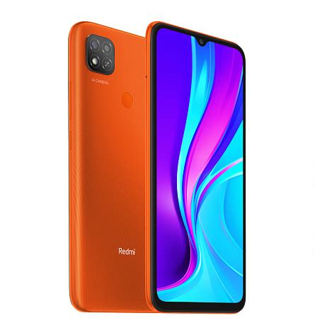 Купить Xiaomi Redmi 9C NFC 3/64GB (оранжевый) в Москве: цена смартфона ...
