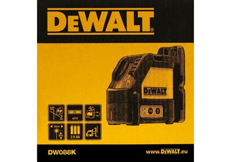 Niveau Laser Croix Faisceaux Rouges Dw K Xj Dewalt