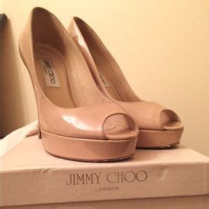 Jimmy Choo Shoes Jimmy Choo Nude Pumps Poshmark