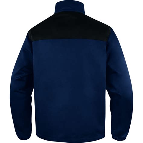 Veste De Travail MACH 1 Polyester Coton M1VE2 Bleu Marine Orange