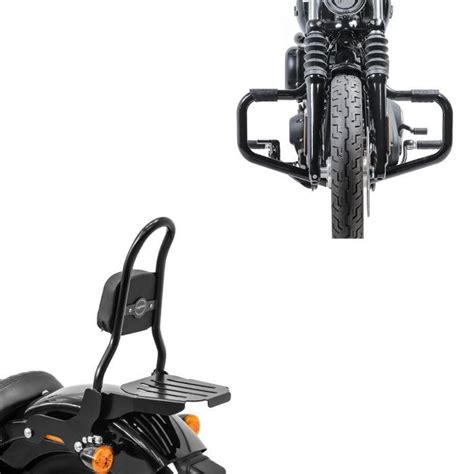 Set Sissybar Harley Davidson Softail Craftride Fast Rider M Inkl