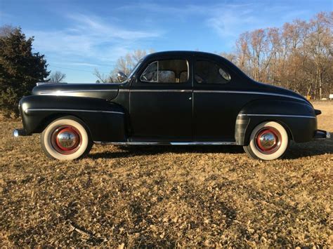 1948 Ford Business Coupe Flathead V8 3 Spd Manual Just Restored Tube